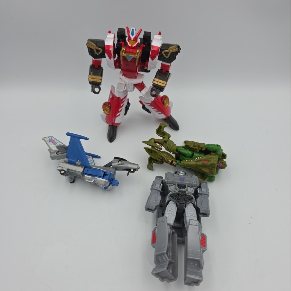 Hasbro/Takara Transformers Lot Of 4 Mostly Complete
